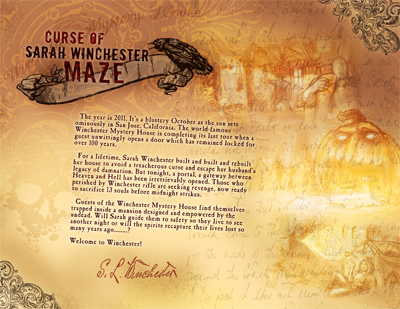 Winchester Mystery House Fright Nights in Octobe